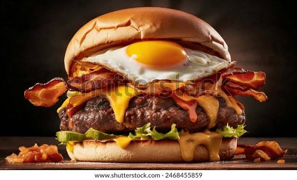 Burger Bacon  Oeuf